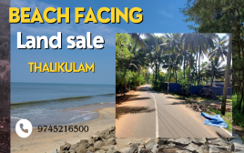 Beach facing Resort Land Sale at Thalikulam,Thrissur